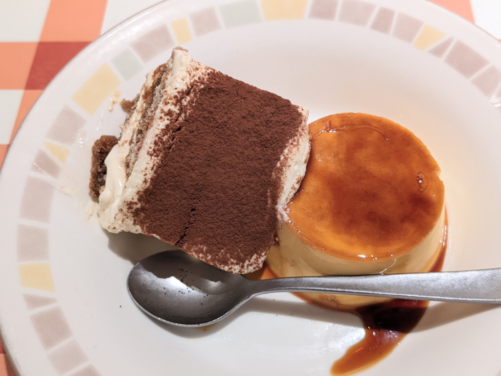 Tiramisu&Italian Cream Caramel